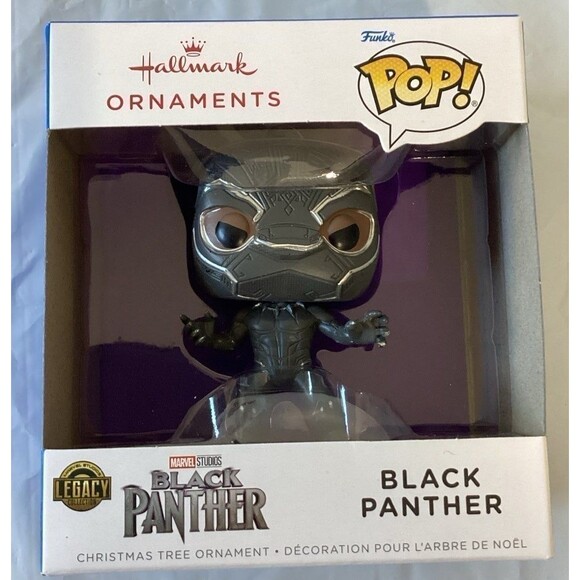 Funko Pop Ornament Black Panther Marvel Studios Hallmark - Picture 1 of 6